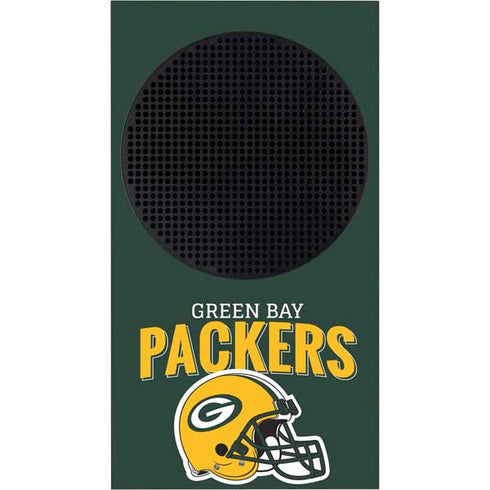 NFL Green Bay Packers Helmet Xbox Series S Console Skin